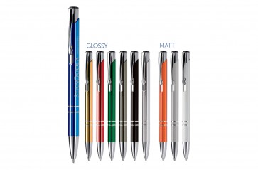 Balpen Alicante: Pennen met inscriptie van uw tekst of logo