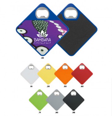 Onderzetter flesopeners bedrukken 