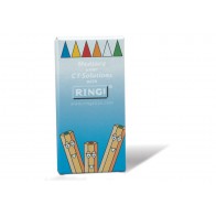 Kleurpotloden in kartonnen doosje