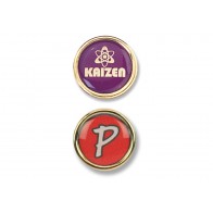 Metalen Pin Rond 20mm