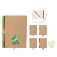 Milieuvriendelijk notitieboekje