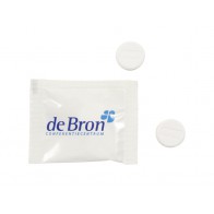 Zakje met 2 pepermunten