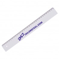 Liniaal 30cm. Met schaal