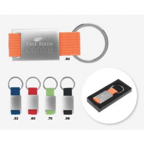 Metalen sleutelhangers bedrukken