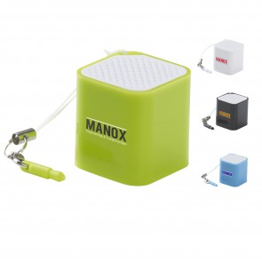 Sound Cube Mini speakers bedrukken als relatiegeschen