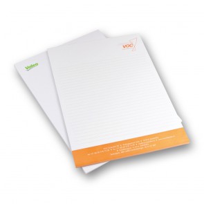 A5 Schrijfblokken goedkoop drukken in full-colour