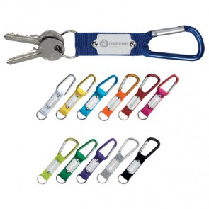 Sleutelhanger karabijnhaak bedrukken